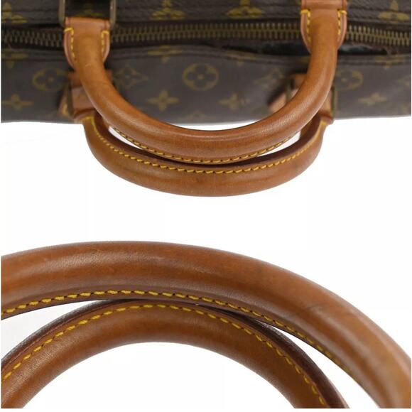 LOUIS VUITTON Speedy 30 Travel Hand Bag Monogram Leather Brown M41526 31KA125 - Picture 7 of 14